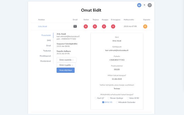 Saleshybrid Screen Sharing  from Chrome web store to be run with OffiDocs Chromium online