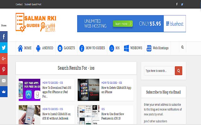 Salmanrki.com uit de Chrome-webwinkel wordt uitgevoerd met OffiDocs Chromium online