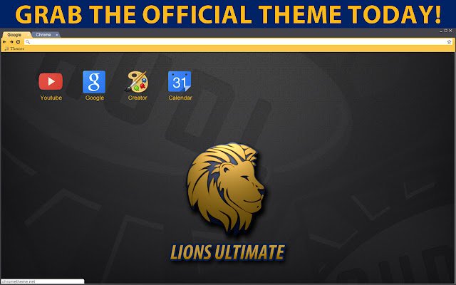 Salt Lake Lions Official Chrome Theme v2  from Chrome web store to be run with OffiDocs Chromium online