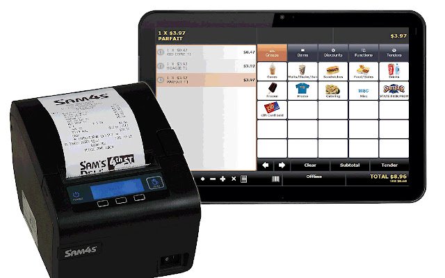 SAM4S SPS 2500 از فروشگاه وب کروم با OffiDocs Chromium به صورت آنلاین اجرا می شود