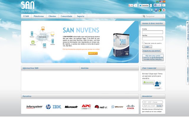 San Nuvens uit de Chrome-webwinkel wordt uitgevoerd met OffiDocs Chromium online