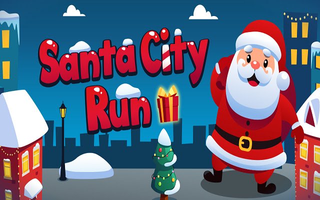 Santa City Run de la boutique en ligne Chrome sera exécuté avec OffiDocs Chromium en ligne