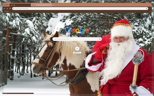 De kerstman uit de Chrome-webwinkel wordt uitgevoerd met OffiDocs Chromium online