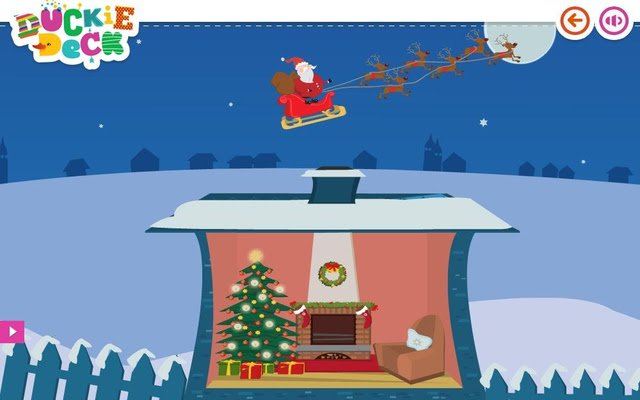 Chrome ウェブストアの Santa Claus Games Loony Santa Duckie Deck を OffiDocs Chromium online で実行