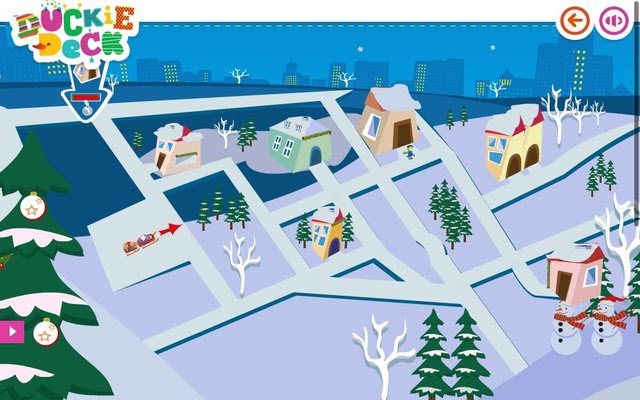 Santa Games Santas Driver at Duckie Deck  from Chrome web store to be run with OffiDocs Chromium online