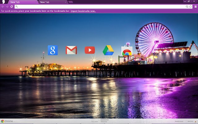 Santa Monica Ferris Wheel Full HD Axlg uit de Chrome-webwinkel voor gebruik met OffiDocs Chromium online