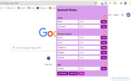 Santosh Copy  from Chrome web store to be run with OffiDocs Chromium online
