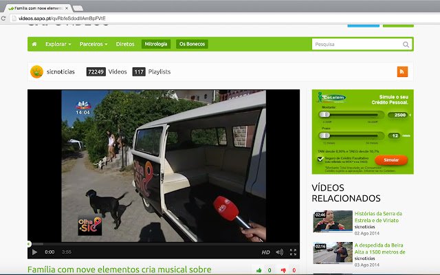 SAPO AdBlock  from Chrome web store to be run with OffiDocs Chromium online