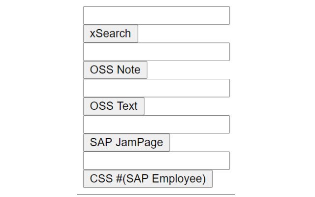 SAP OSS/CSS Finder dal negozio web di Chrome da eseguire con OffiDocs Chromium online