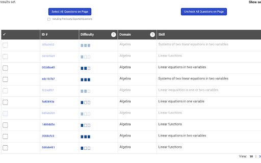 SAT Suite Question Bank Improved  from Chrome web store to be run with OffiDocs Chromium online