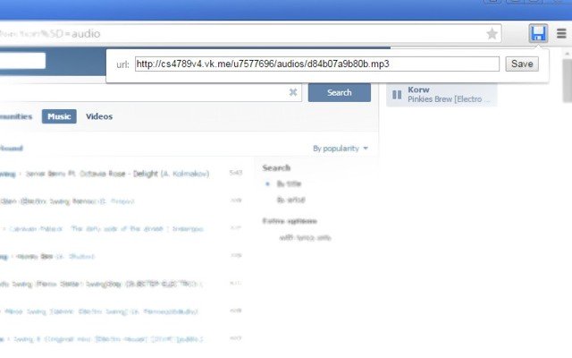 I-save Bilang File mula sa web store ng Chrome na tatakbo sa OffiDocs Chromium online