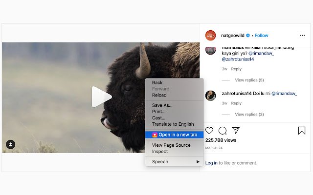 บันทึกเนื้อหา Instagram ได้ง่ายและรวดเร็ว! จาก Chrome เว็บสโตร์เพื่อใช้งานกับ OffiDocs Chromium ออนไลน์