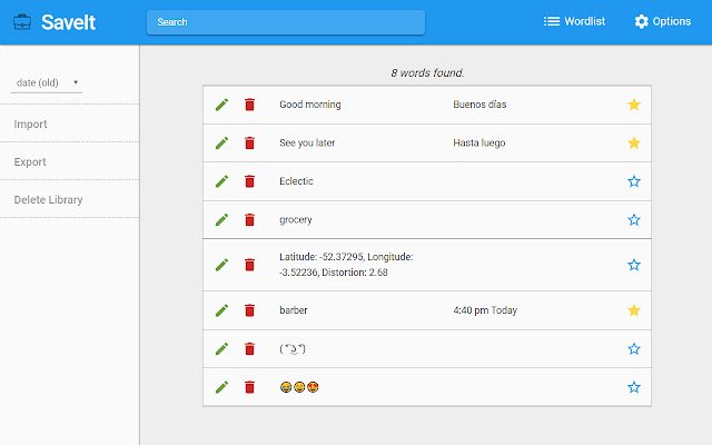 Save It  from Chrome web store to be run with OffiDocs Chromium online