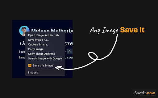 SaveIt.now  from Chrome web store to be run with OffiDocs Chromium online