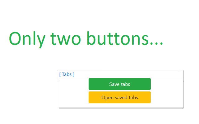 SaveTabsAndOpenLater mula sa Chrome web store na tatakbo sa OffiDocs Chromium online