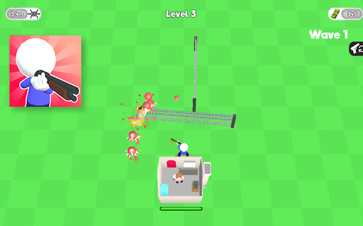 Save the house Stickman TD  from Chrome web store to be run with OffiDocs Chromium online