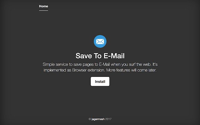 Save To E Mail  from Chrome web store to be run with OffiDocs Chromium online