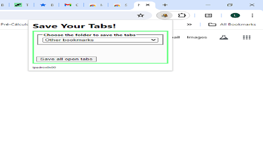 Save Your Tabs  from Chrome web store to be run with OffiDocs Chromium online