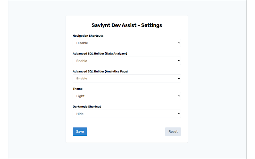 Saviynt Dev Assist  from Chrome web store to be run with OffiDocs Chromium online
