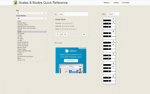 Referência rápida dos modos de escala da loja virtual do Chrome para ser executado com o OffiDocs Chromium online