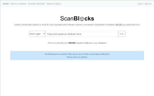 ScanBlocks.io  from Chrome web store to be run with OffiDocs Chromium online