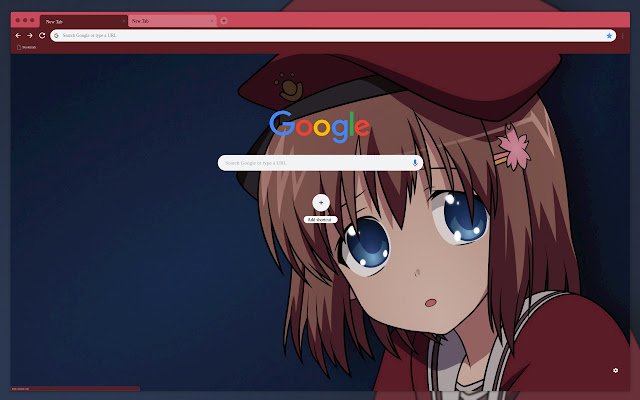 Scared Anime girl  from Chrome web store to be run with OffiDocs Chromium online