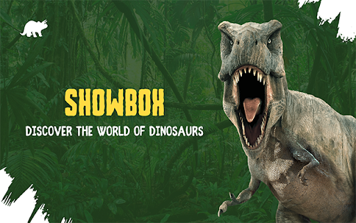 Scary Dinosaur Interface At Showbox  from Chrome web store to be run with OffiDocs Chromium online