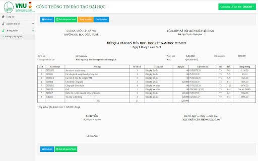 Schedule VNU  from Chrome web store to be run with OffiDocs Chromium online