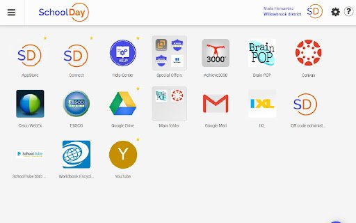 SchoolDay SSO  from Chrome web store to be run with OffiDocs Chromium online