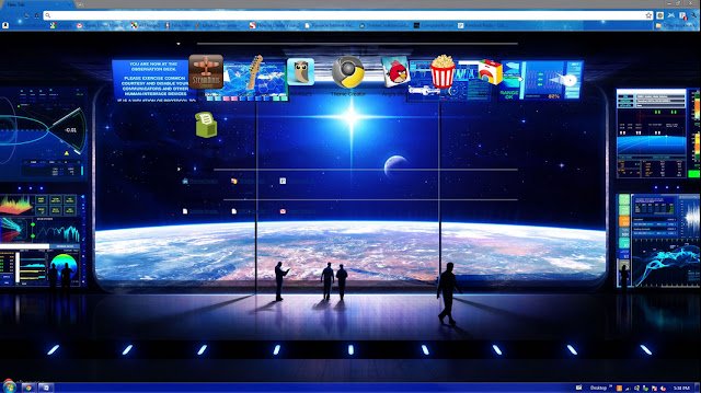 Sci Fi Theme by:(Ron)  from Chrome web store to be run with OffiDocs Chromium online