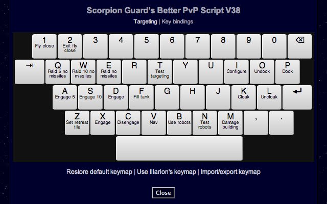 Scorpion Guards Better PvP Pardus Extension  from Chrome web store to be run with OffiDocs Chromium online
