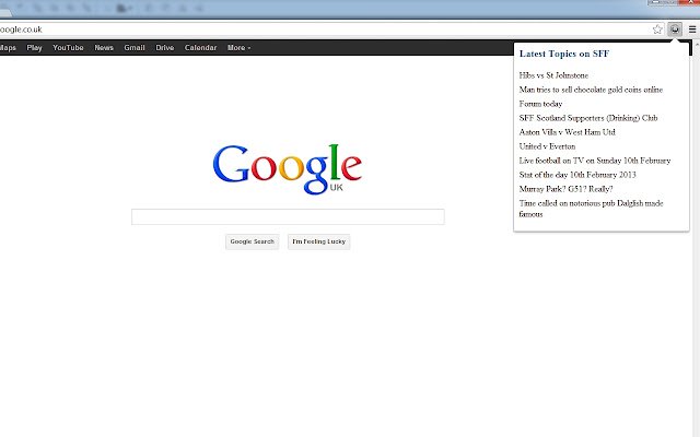 Scottish Football Forums Topic Notification  from Chrome web store to be run with OffiDocs Chromium online