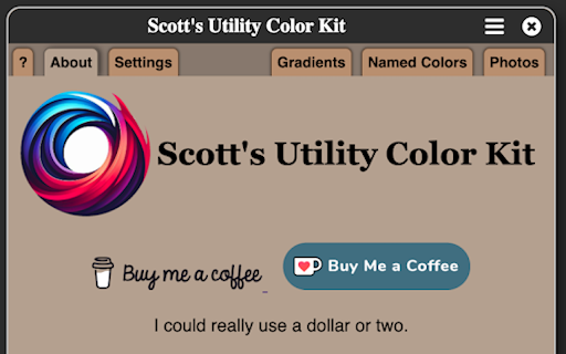 Scotts Utility Color Kit from Chrome web store to be run with OffiDocs Chromium online Scotts Utility Color Kit from Chrome web store to be run with OffiDocs Chromium online