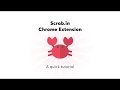 Chrome വെബ് സ്റ്റോറിൽ നിന്നുള്ള Scrab.in, OffiDocs Chromium ഓൺലൈനിൽ പ്രവർത്തിക്കും