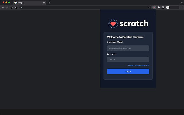 Scratchpay Payments mula sa Chrome web store na tatakbo sa OffiDocs Chromium online