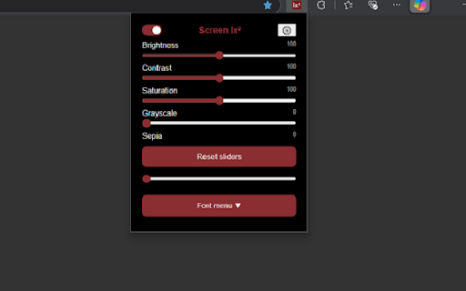 Screen Ix²  from Chrome web store to be run with OffiDocs Chromium online