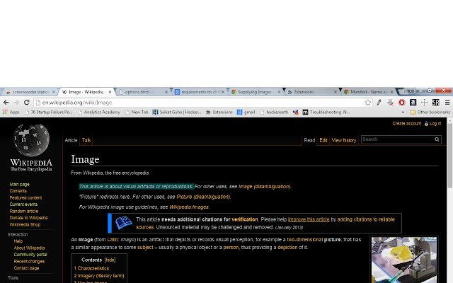 lector de pantalla independiente de Chrome web store para ejecutarse con OffiDocs Chromium en línea