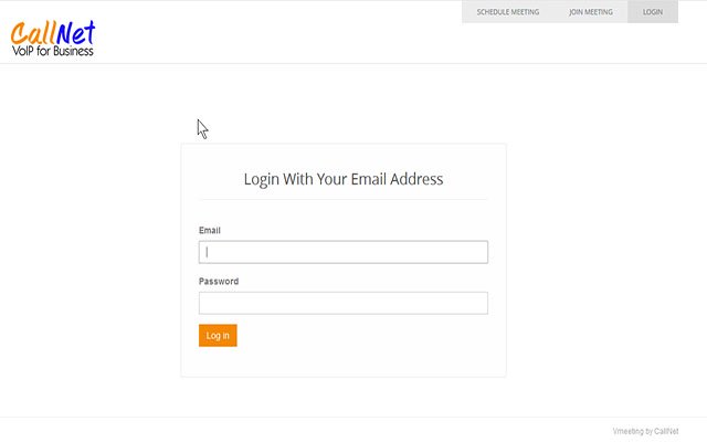 Screensharing for Vmeeting by CallNet  from Chrome web store to be run with OffiDocs Chromium online