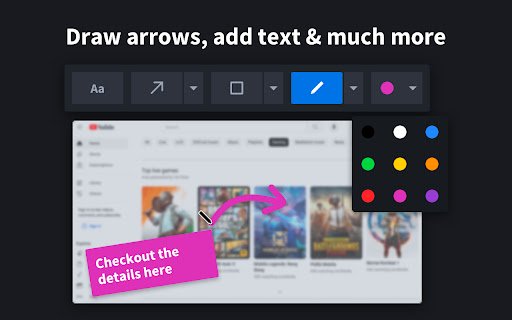 Screenshot to Notion  Annotate  from Chrome web store to be run with OffiDocs Chromium online