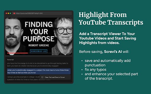 Screvi Kindle and X Bookmarks, Highlights, and Web Highlighter  from Chrome web store to be run with OffiDocs Chromium online