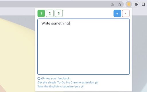 Scribbles  from Chrome web store to be run with OffiDocs Chromium online