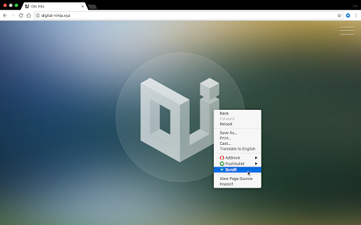 Scroll Buddy  from Chrome web store to be run with OffiDocs Chromium online