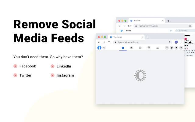 Scroll Solace Verberg sociale media-feeds uit de Chrome-webwinkel voor gebruik met OffiDocs Chromium online