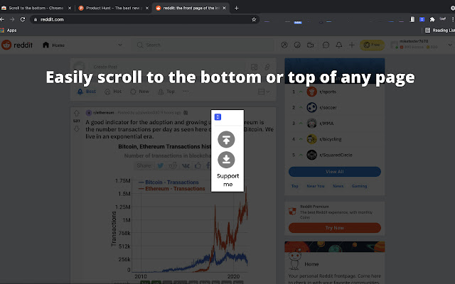 Scroll to the bottom  from Chrome web store to be run with OffiDocs Chromium online
