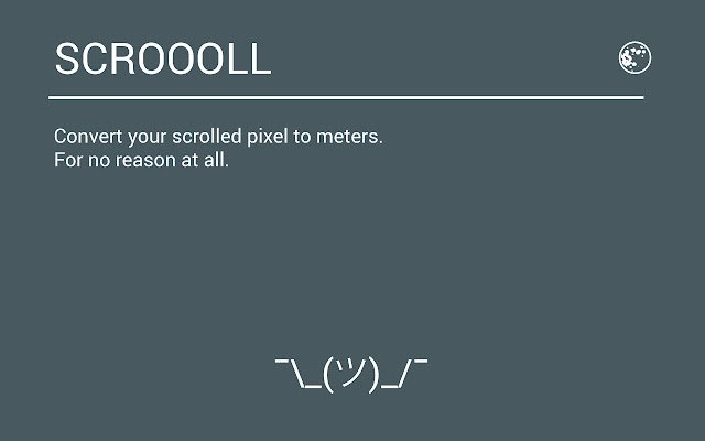 Scroooll dari kedai web Chrome untuk dijalankan dengan OffiDocs Chromium dalam talian