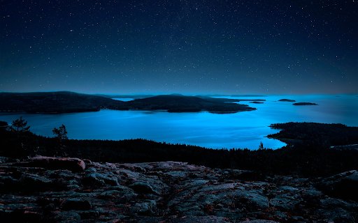 Sea and stars at night  from Chrome web store to be run with OffiDocs Chromium online