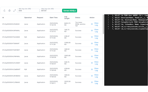 Seacloud Software Salesforce Debug Inspector  from Chrome web store to be run with OffiDocs Chromium online