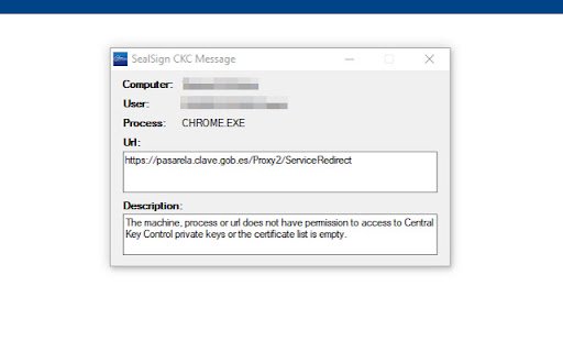 SealSign Central Key Control  from Chrome web store to be run with OffiDocs Chromium online