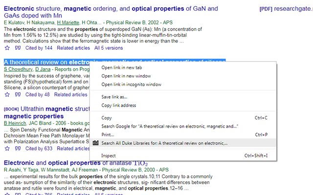 Cari Semua Perpustakaan Duke dari toko web Chrome untuk dijalankan dengan OffiDocs Chromium online