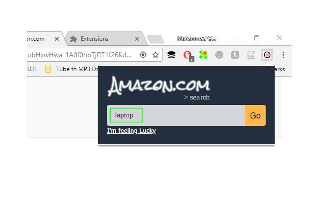 Maghanap sa Amazon ayon sa Imahe mula sa Chrome web store na tatakbo sa OffiDocs Chromium online